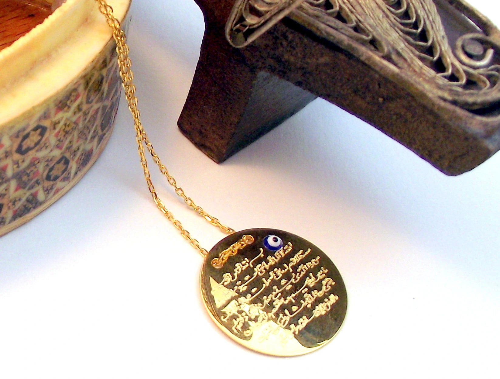 AYETEL KÜRSİ KOLYE