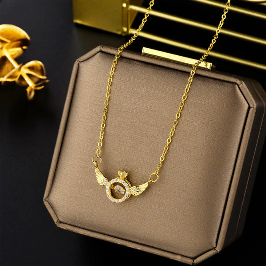 KANATLI YÜZÜK KOLYE